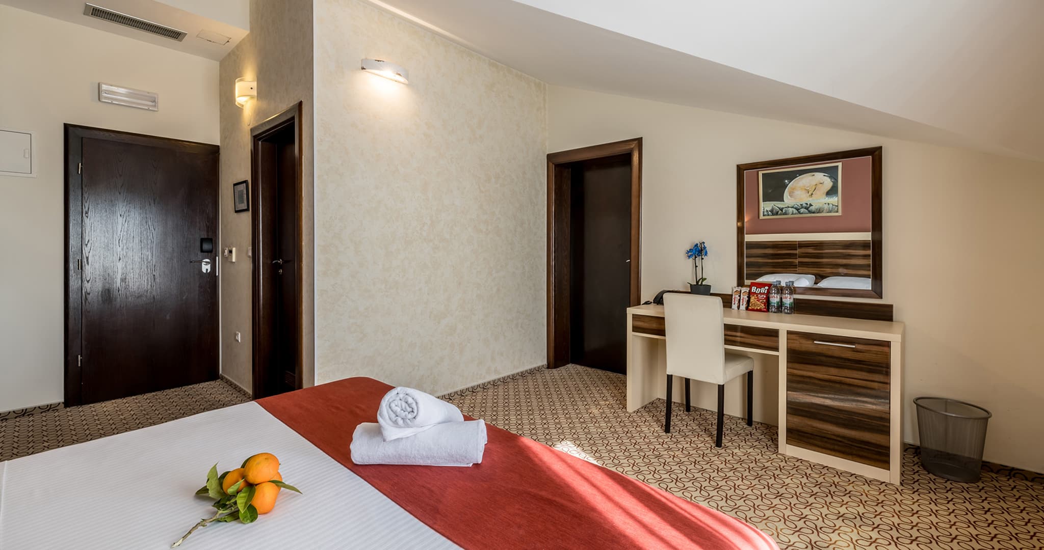 Obiteljska soba s balkonom